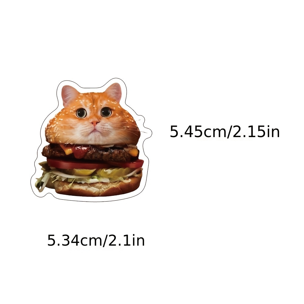 50 Adesivi Meme Divertenti AUAUY - Vinile Impermeabile, 5-7,6 Cm, Multicolore