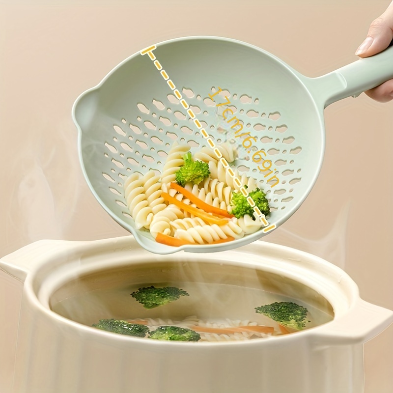 1 Ladle, Plastic Slotted Spoon, Creative Soup Ladle, Kitchen Gadgets,  Kitchen Accessories - Temu