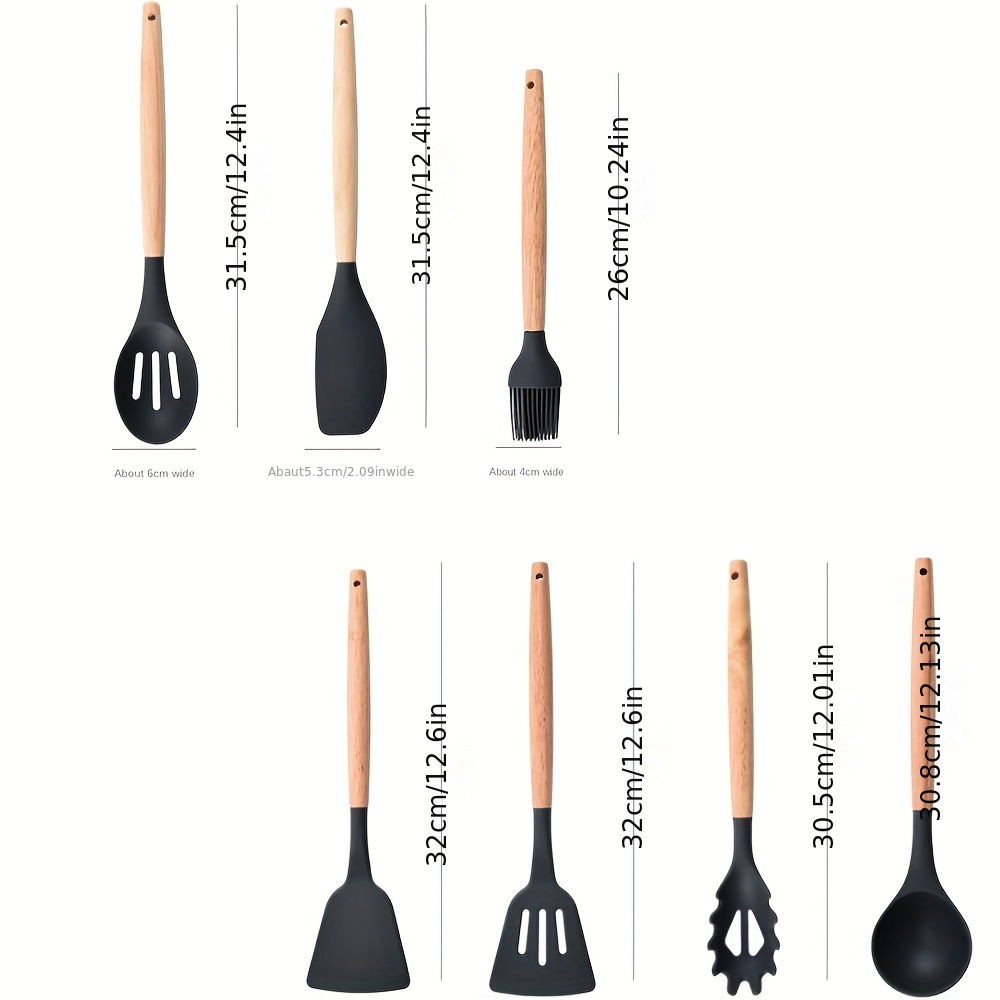 Kitchen Utensils Set Cooking Shovel Spoon Nordic Light - Temu