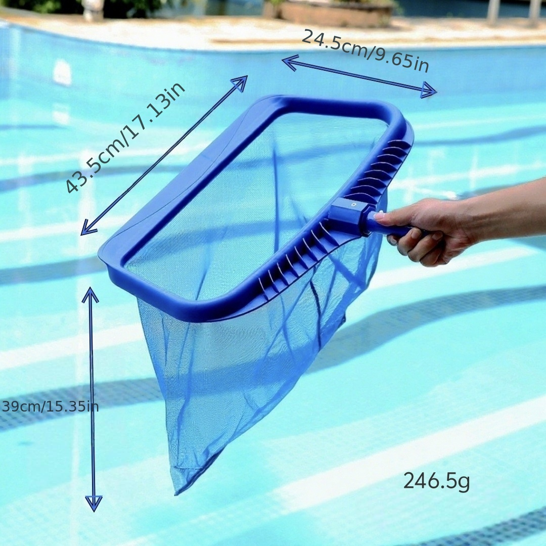 red de piscina para recoger hojas   de 44 cm, red de skimmer,   de limpieza de basura, malla para hojas con bolsa  , red de limpieza de hojas   y estanque, accesorios de piscina
