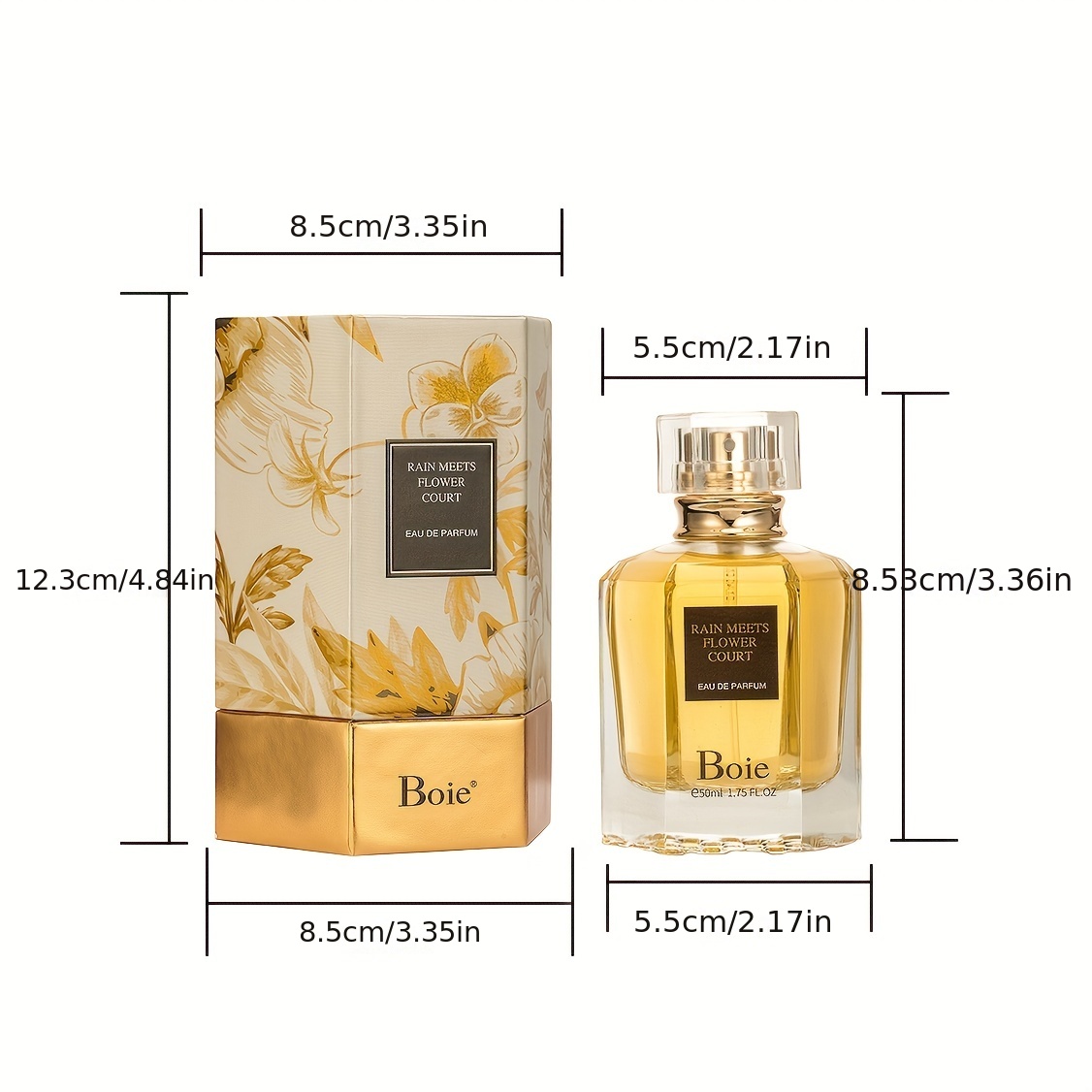 Perfume Spray For Women, Refreshing And Lasting Floral Notes, Light  Fragrance Perfume Gift Box For Dating, Party, Ideal Gift