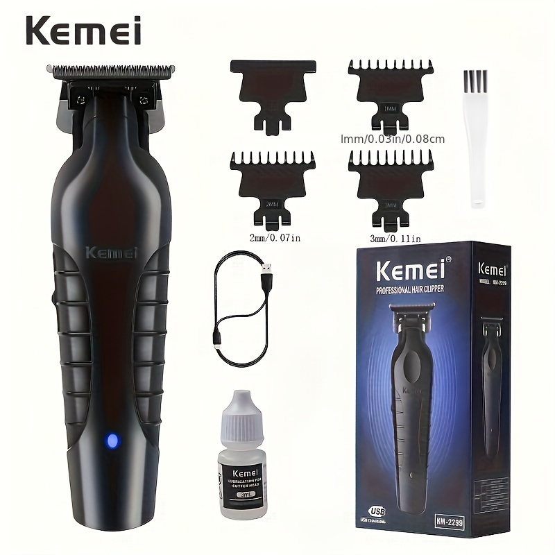 

Men's Hair And Beard Trimmer, Cordless Rechargeable 0 Gapped Clipper For Barber Use, Gifts For Men