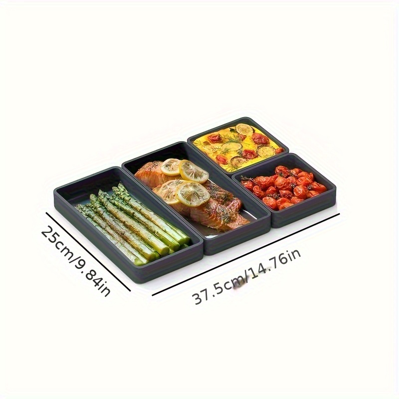 Silicone Sheet Pan Set Nonstick Silicone Dividers For Baking - Temu