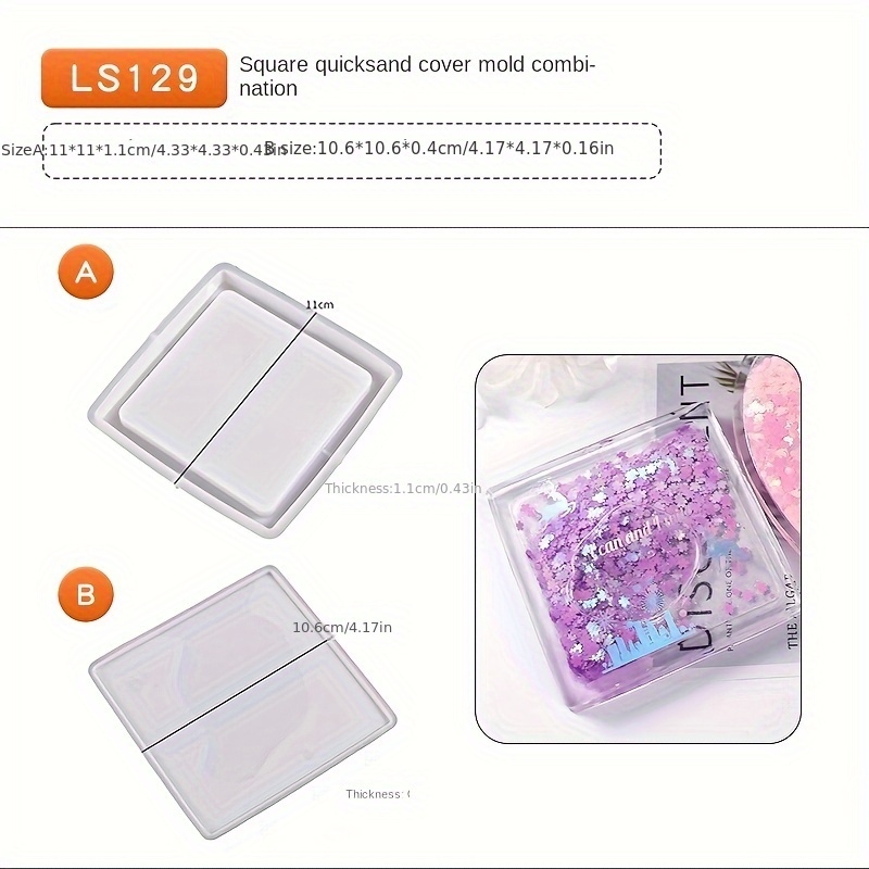 Alphabet Silicone Mold for Resin 2.5 Cm/1 1.7cm /0.67 Resin Letter