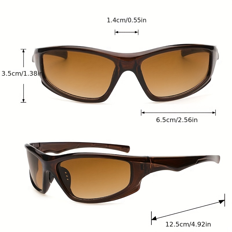 Mens Large Frame Cool Trendy Sunglasses Unisex Outdoor Travel