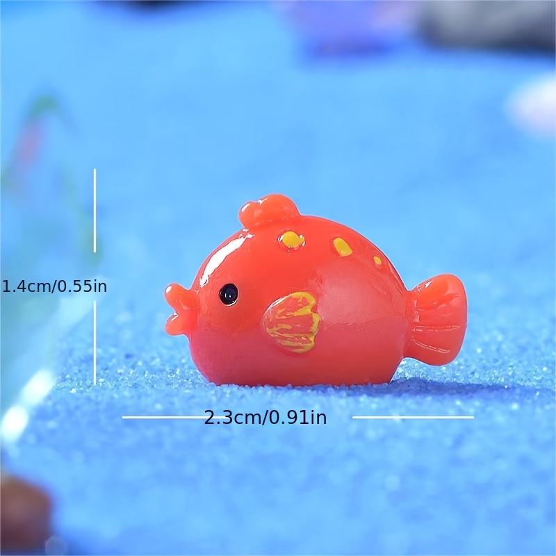 4pcs Mini Cute Clown Fish Micro Landscape Marine Fish Tank Landscaping  Ornament Cartoon Small Fish Toy - Pet Supplies - Temu