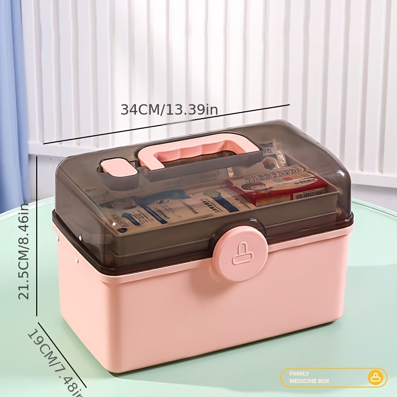 Multifunctional Storage Box Household Pill Box Portable - Temu