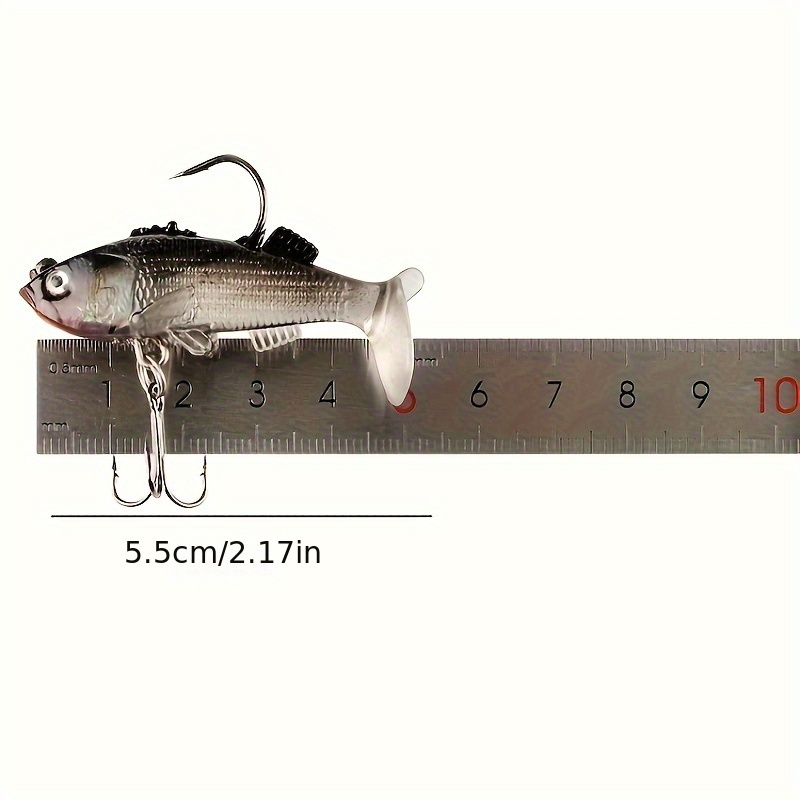 5.5cm Artificial T tail Soft Bait 2.17inch Bionic - Temu