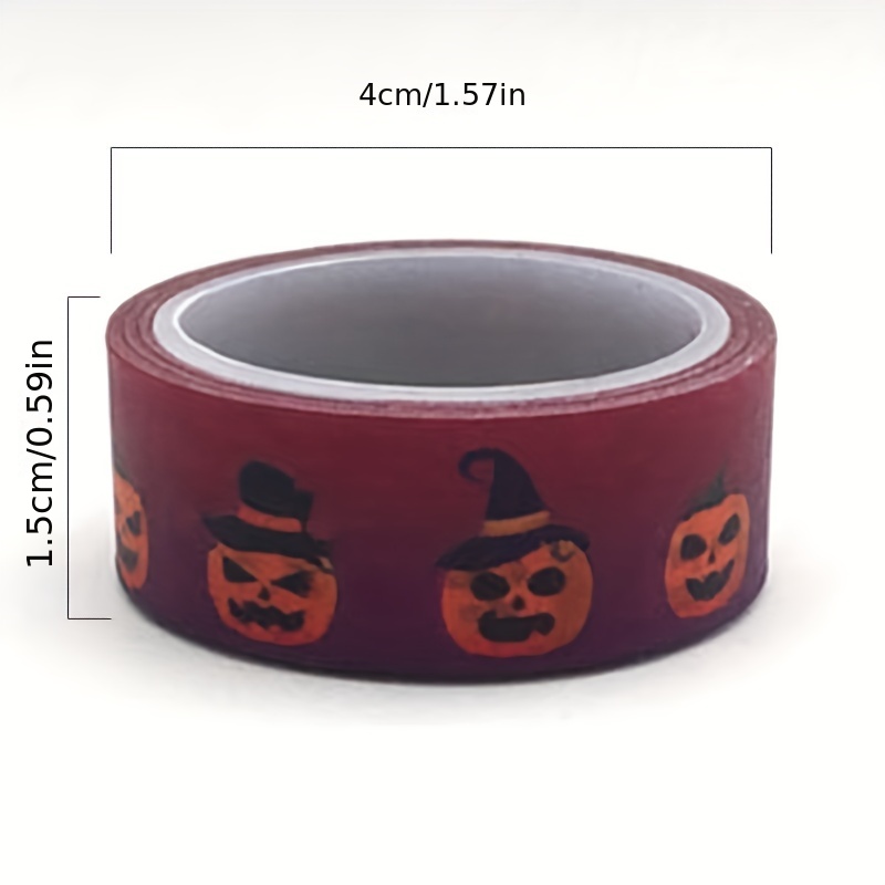 Halloween Diy Gift Wrapping Paper Tape Christmas Gift - Temu