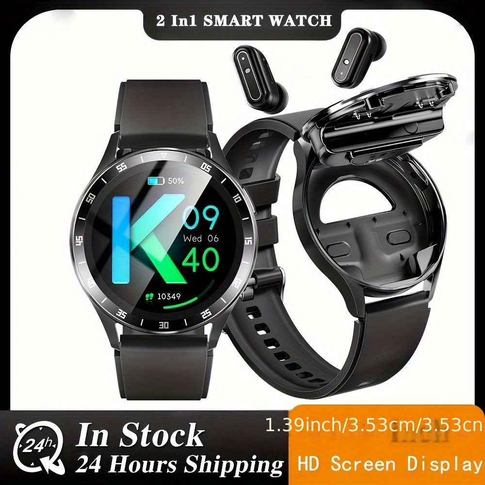 smartwatch, tws s headphones with ai noise reduction and calling+