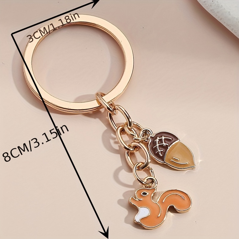 Cartoon Keychain Cute Keyring Backpack Decoration Bag Accessories For Women  Girls - Temu