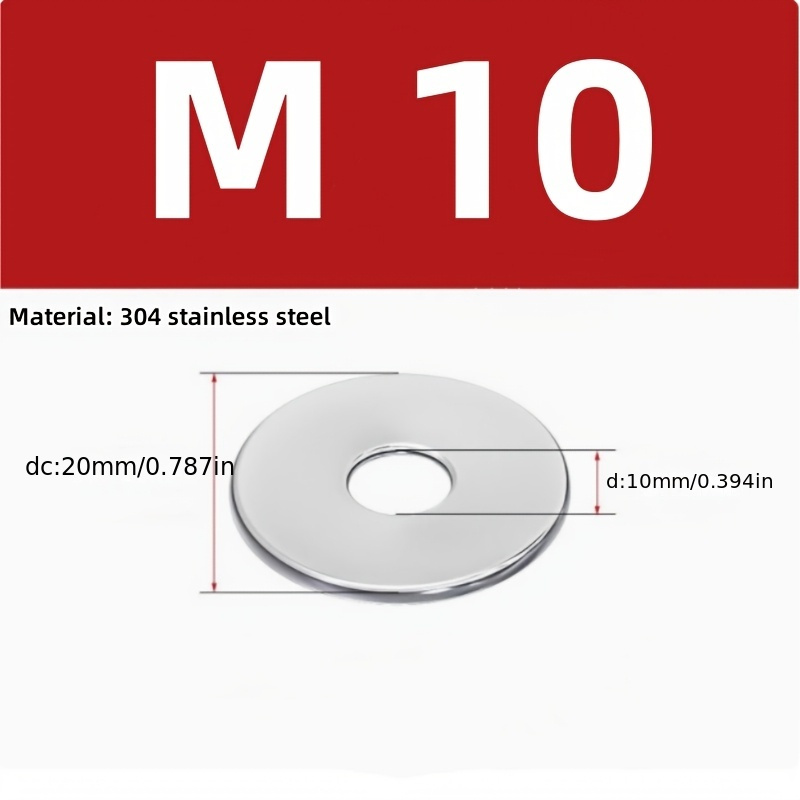 200 Rondelle Piatte Acciaio Zincato &ndash; Kit Assortito M3 M4 M5 M6 M8 &ndash; Forma A DIN 125 &ndash; Kayfast