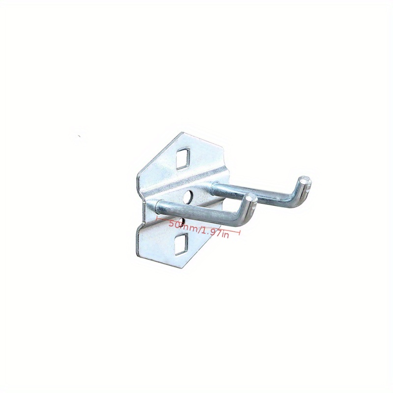 Square Holes Storage Metal Hooks Hardware Tools Hanging - Temu