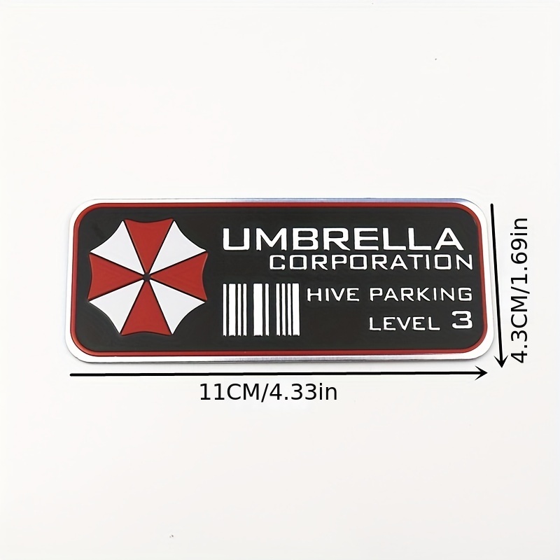 Auto styling Umbrella Corporation Auto aufkleber Emblem - Temu Austria