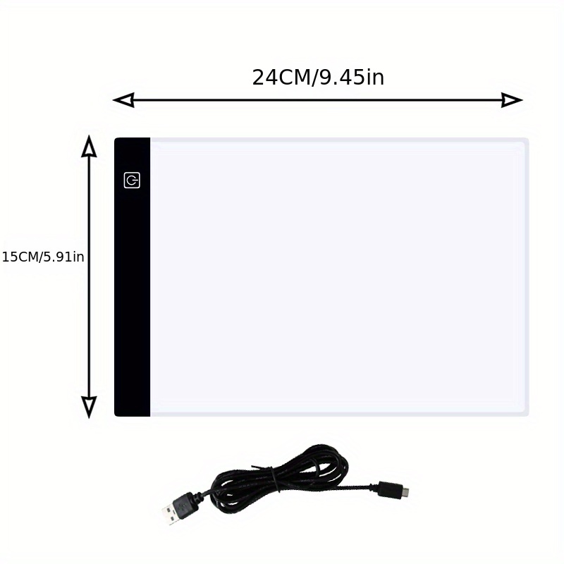 LED Copy Drawing Board Tracing Light Pad Stencil Kids Toy Education  Learning New