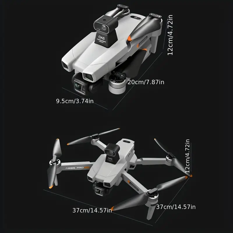 ae86 digital image transmission drone with hd dual camera fpv 3 axis anti shake gimbal obstacle avoidance brushless motor helicopter foldable rc quadcopter details 0