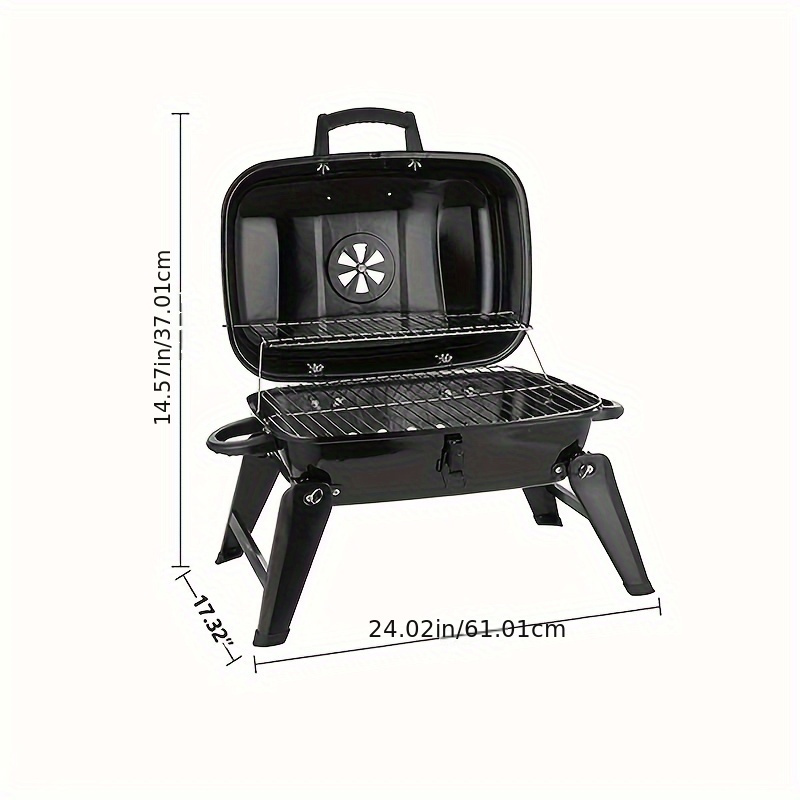 Charcoal Bbq Grill High Quality Barbecue Mini Portable - Temu Canada
