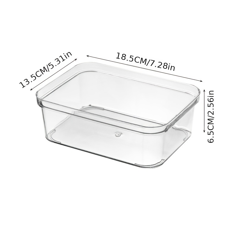 Multifunctional Clear Plastic Drawer Organizer For Bathroom - Temu