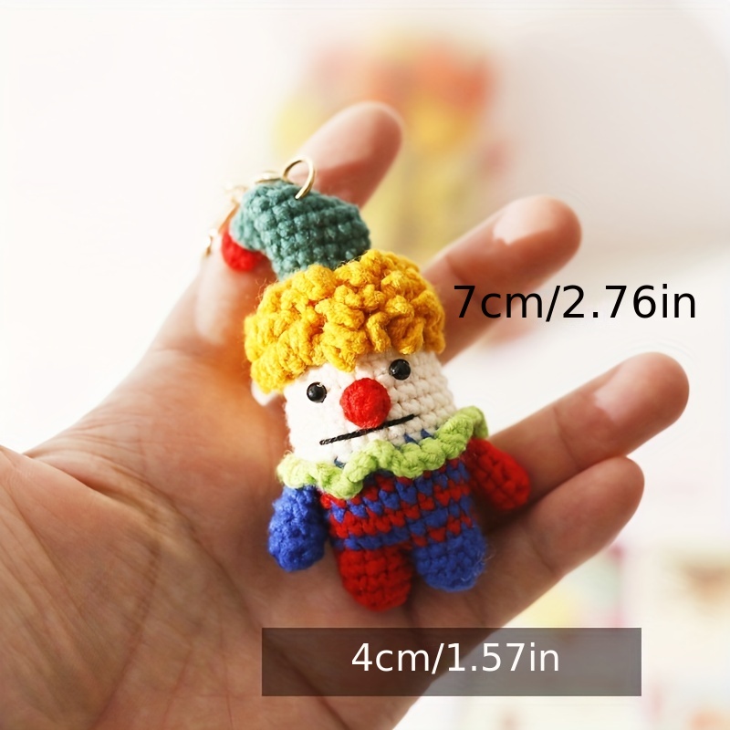 Handmade Crochet Keychain - Cookie