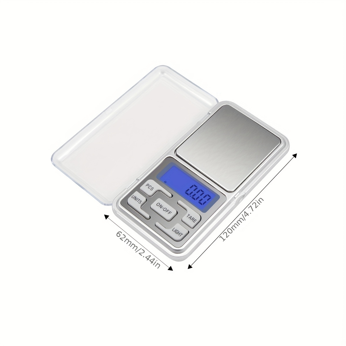 1pc High-precision electronic scale Mini portable pocket scale Gold jewelry gram  scale electronic kitchen scale 0.1 g