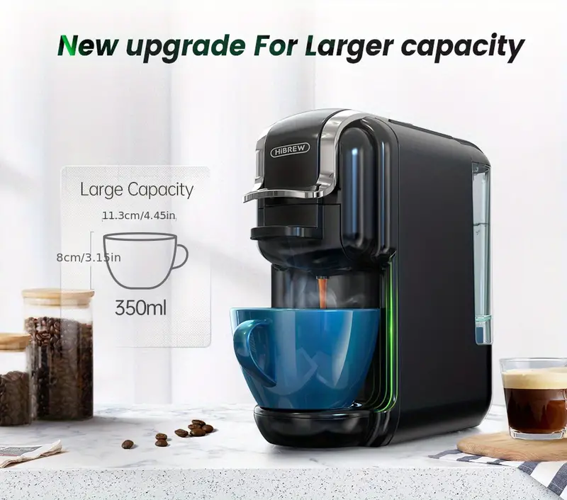 hibrew multiple capsule coffee machine hot cold dolce gusto milk nespresso capsule ese pod ground coffee cafeteria 19bar 5 in 1 details 7