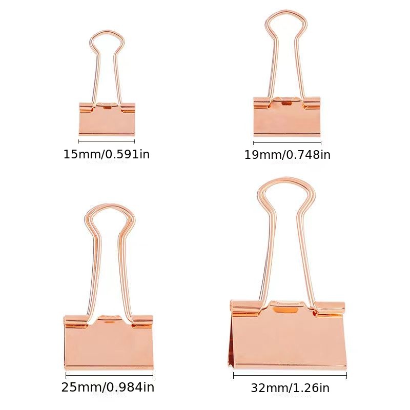 Rose Gold Long Tail Clip: Luxurious Metal - Temu