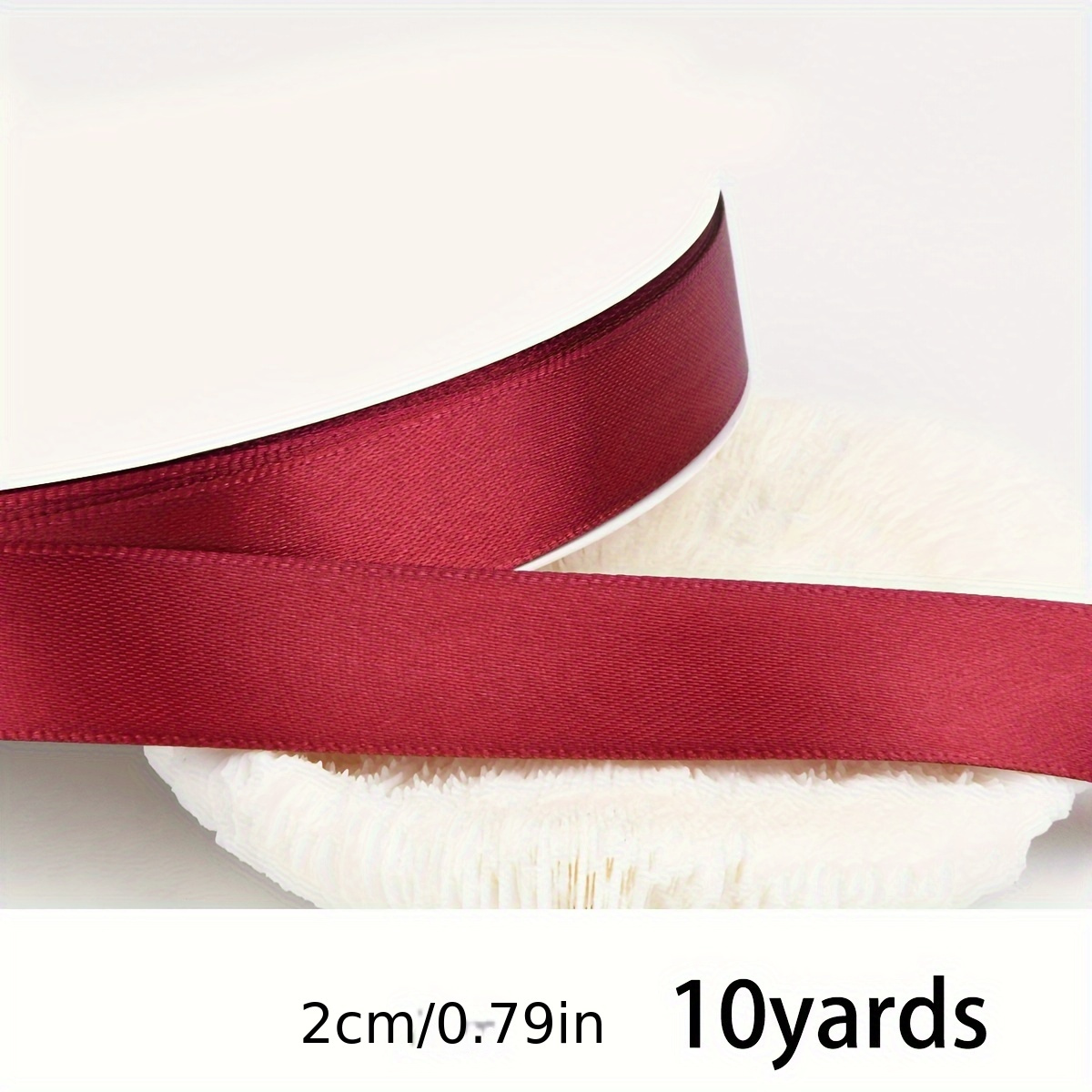 1roll Red Satin Ribbon, 787.4inch Red Ribbon For Gift Wrapping, Double  Faced Polyester Christmas Ribbon For Wedding Valentine's Birthday Party  Decorat