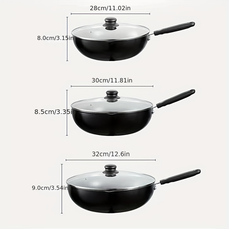 Maifan Stone Non-stick Pan Non-stick Pan Household Frying Cooking Wok  Integrated Wok Cooking Pot Gas Electric Magnetic Stove Special - Temu