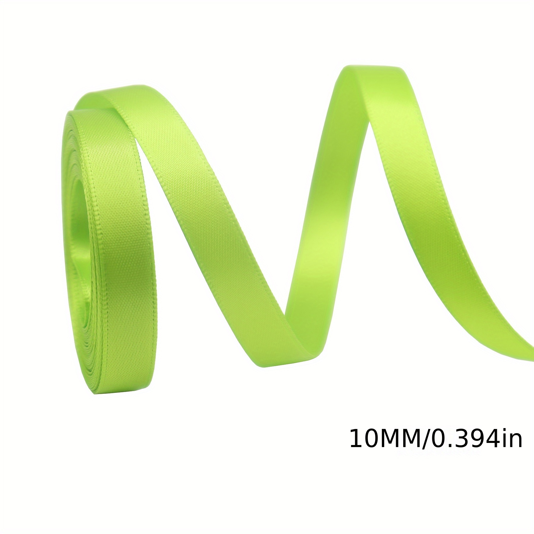 Neon Green Plain Grand Opening Ribbon