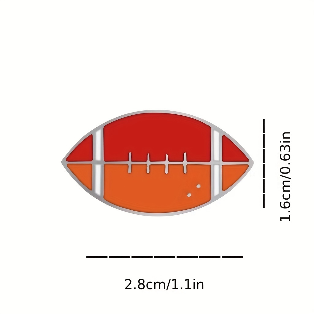 1pc Pallavolo Rugby Palla A Forma Specchio Adesivo Parete - Temu Italy