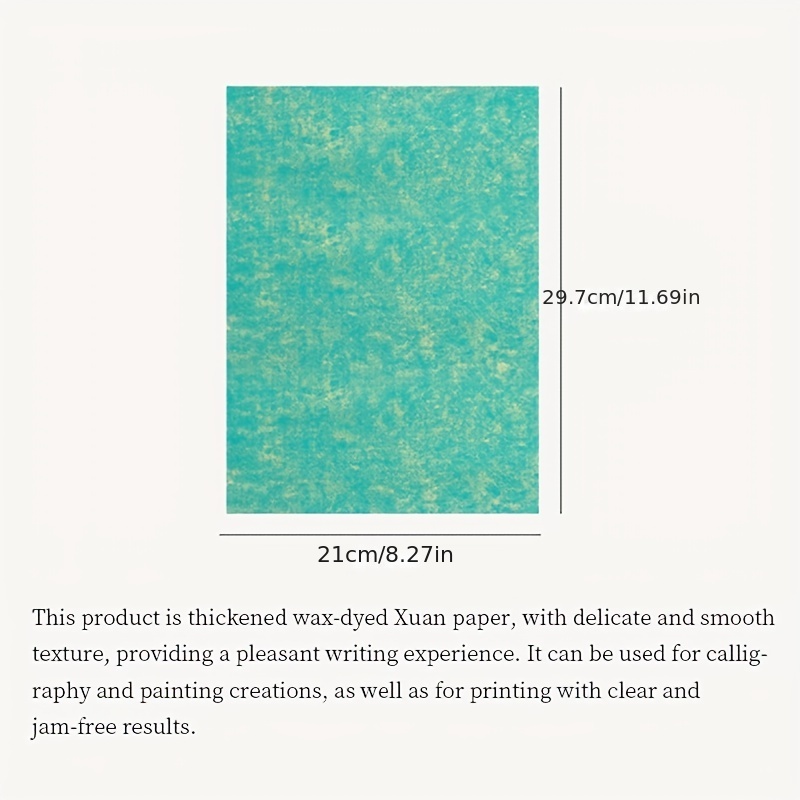 Printable Xuan Paper Thickened Wax dyed Artistic Xuan Paper - Temu