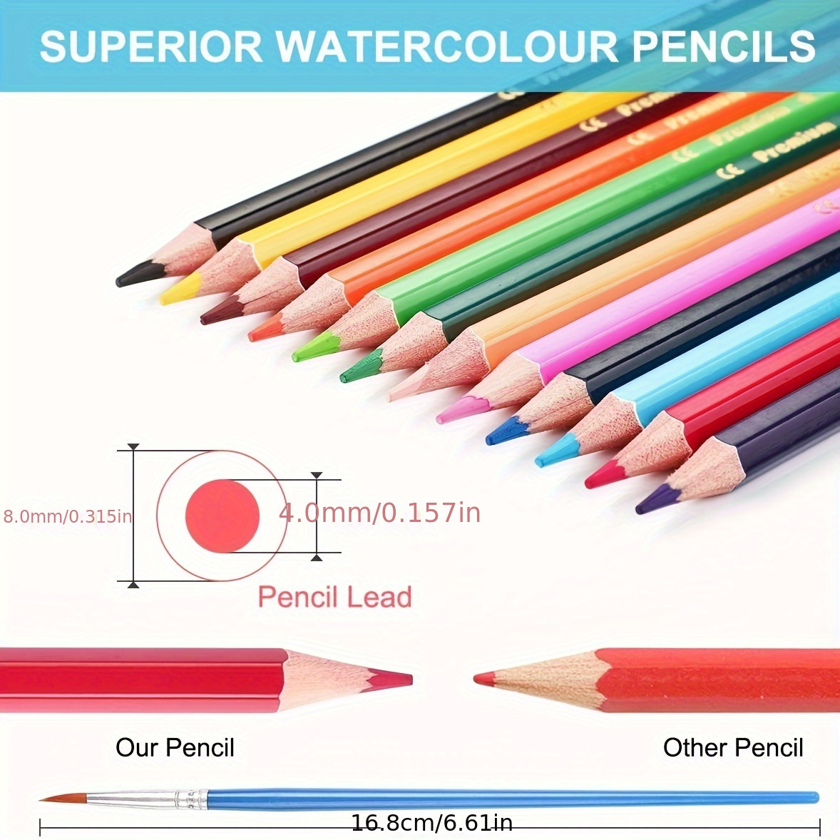 Professional Drawing Pencil Set Student Artist Graphite - Temu