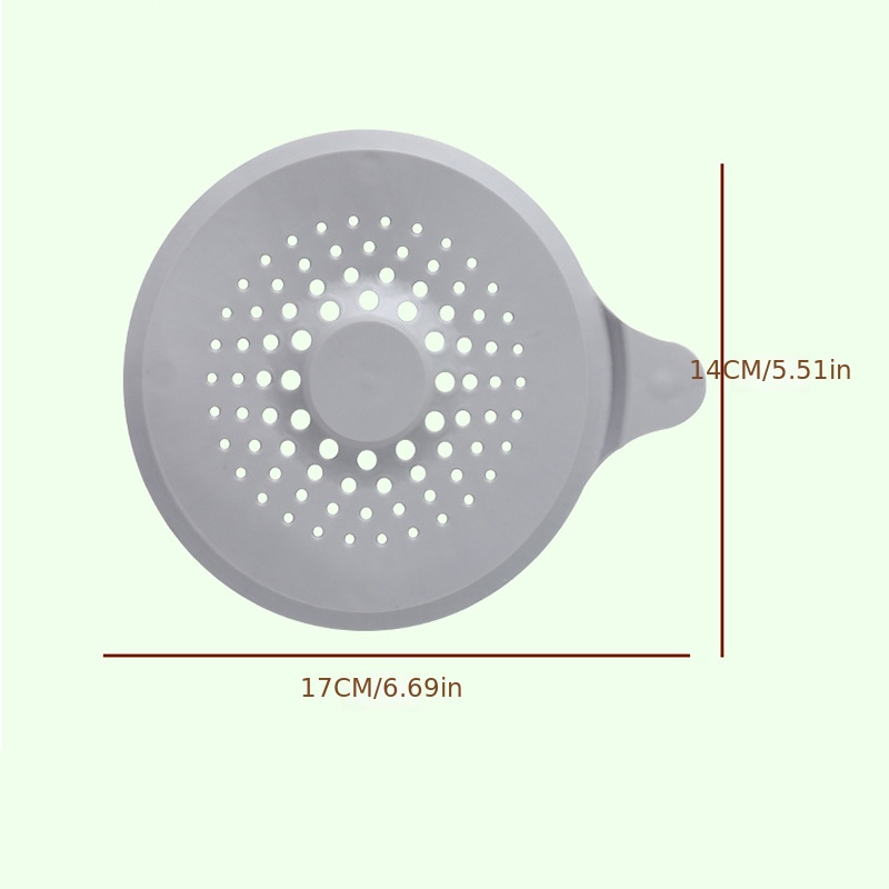  OXO Good Grips Silicone Shower & Tub Drain Protector, Gray :  Home & Kitchen