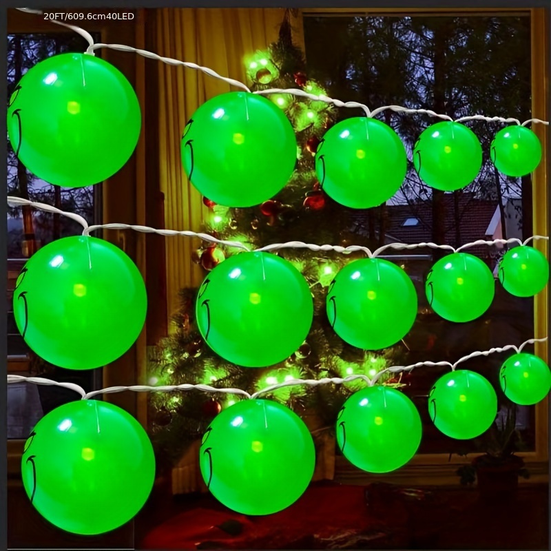 

Christmas Decoration, Christmas Decoration , Christmas Led String For And Decoration, Christmas , 20ft 40 Leds, 2 : On And Long Flashing