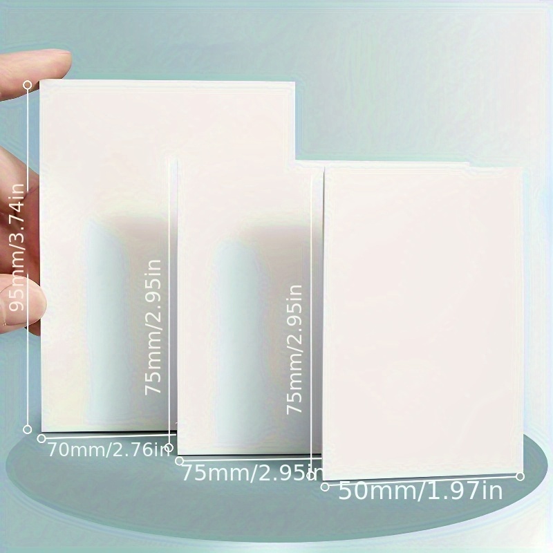 Transparent Sticky Notes Clear Sticky Notes Waterproof Self - Temu