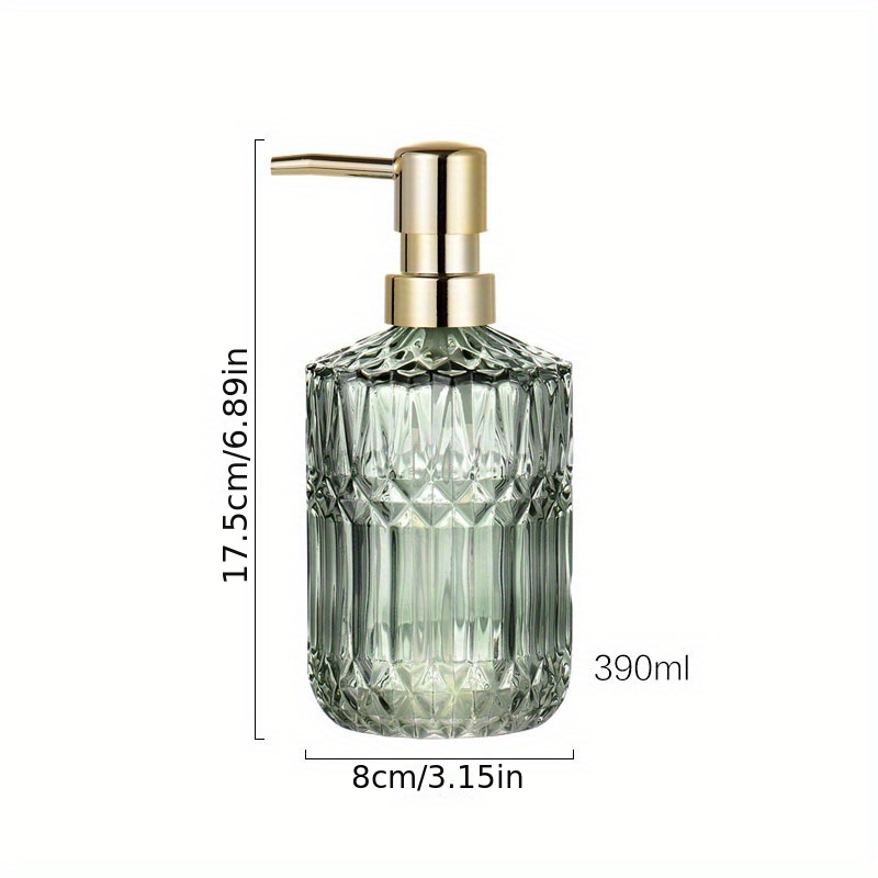 Soap Dispenser Countertop Lotion Bottle with Pump Bathroom