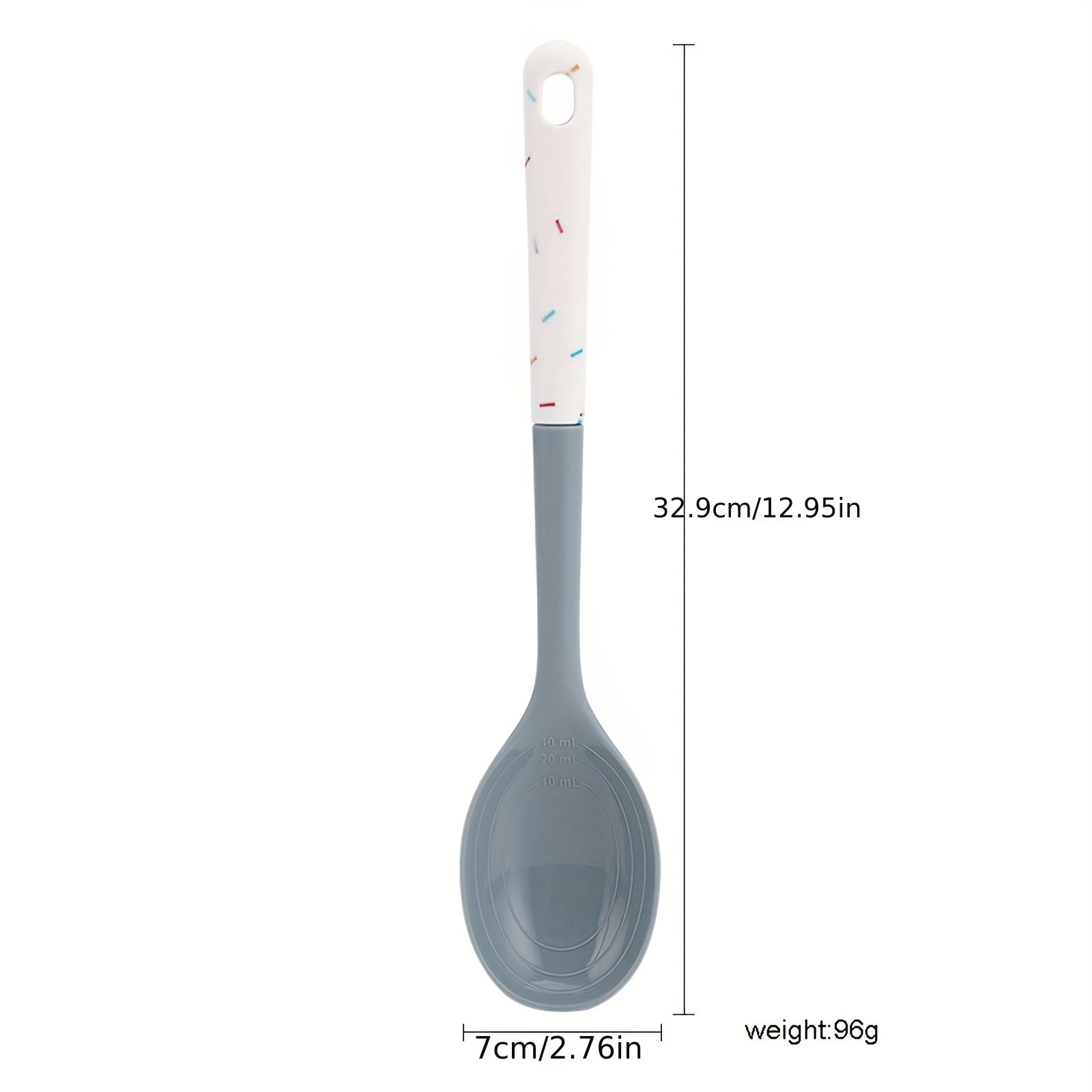 Cucharas Grandes De Silicona Para Cocinar Utensilios Para Mezclar Y Servir  2 Pcs