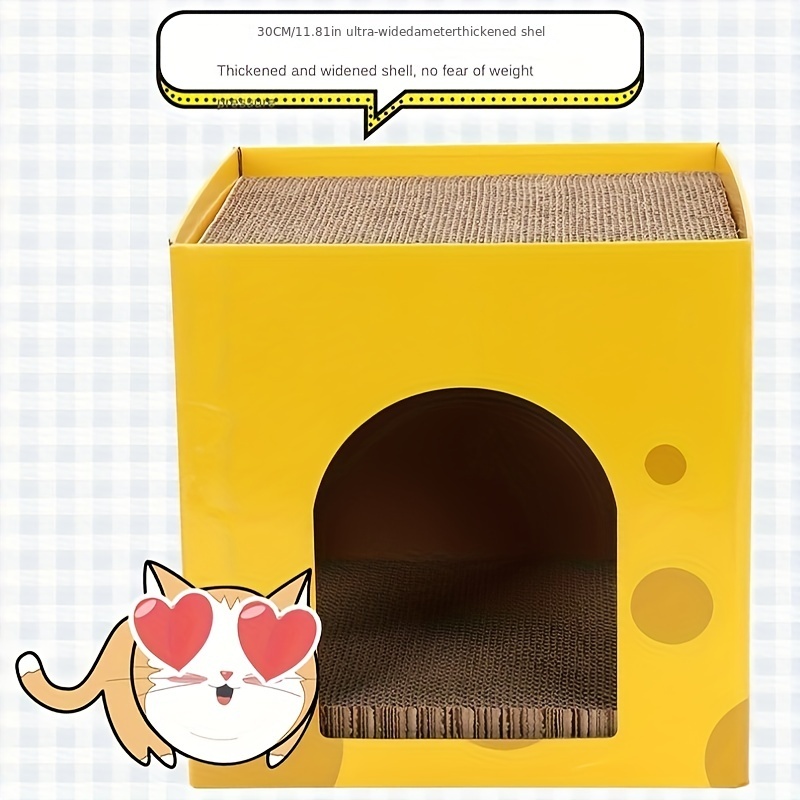 Corrugated cardboard best sale cat house