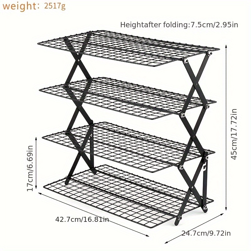 Naturehike Camping Portable Wrought Iron Rack Outdoor Barbecue