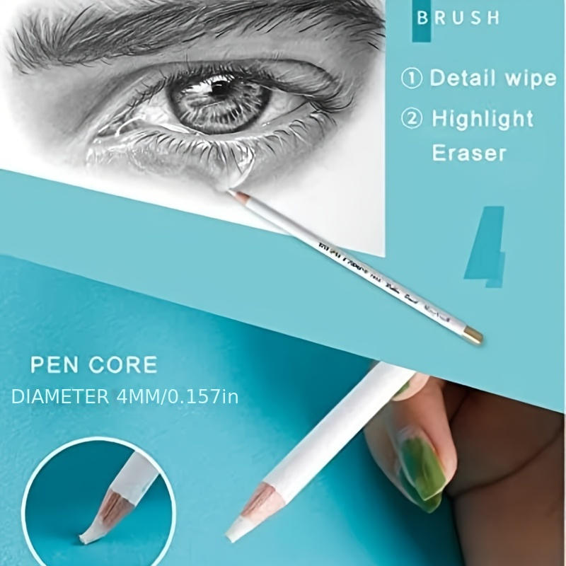 Creative Rubber Pen Eraser for High-Precision Art