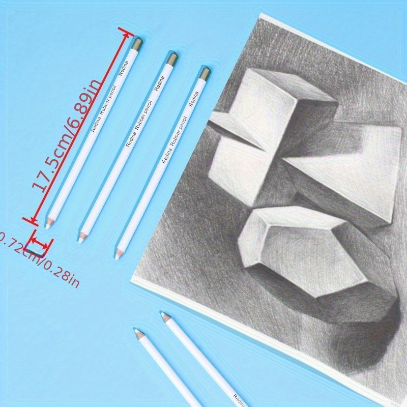 Creative Rubber Pen Eraser for High-Precision Art