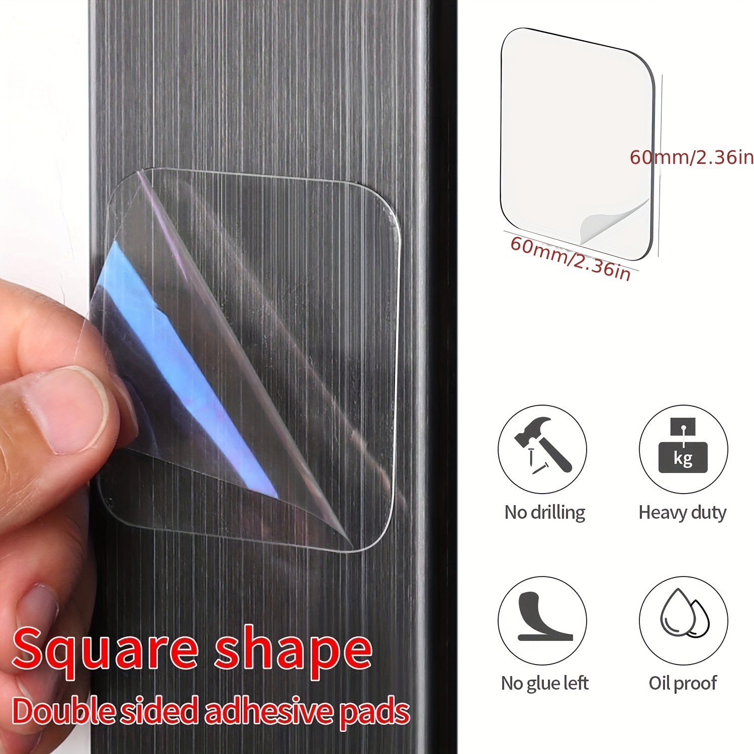 Large Double Sided Adhesive Pads For Mounting Sticky Tack - Temu