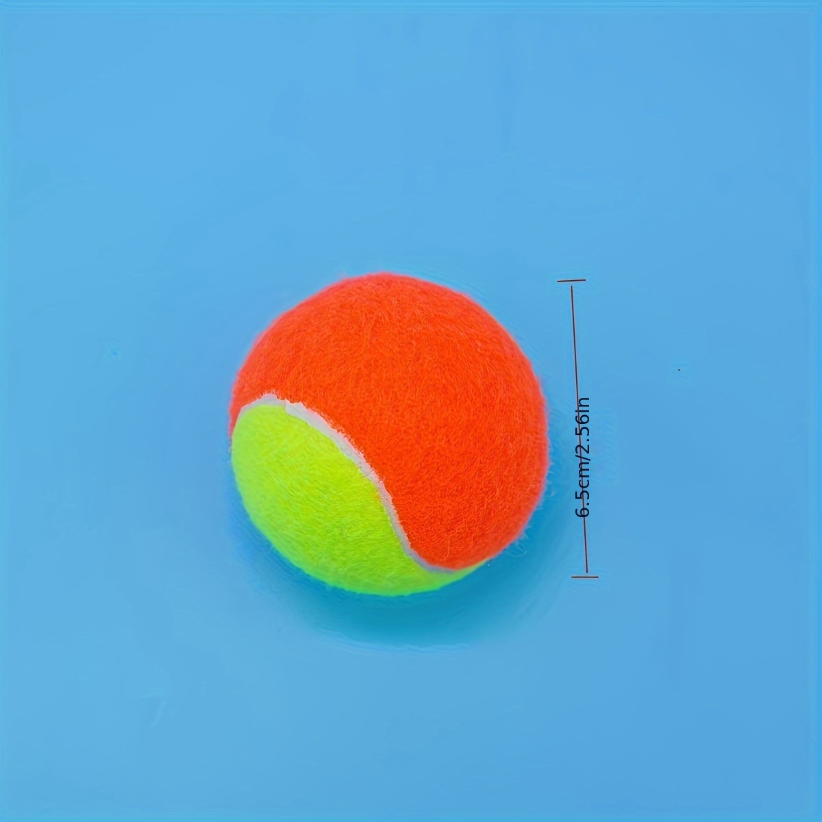 Double color Tennis Ball Low Pressure Durable Tennis Ball Temu