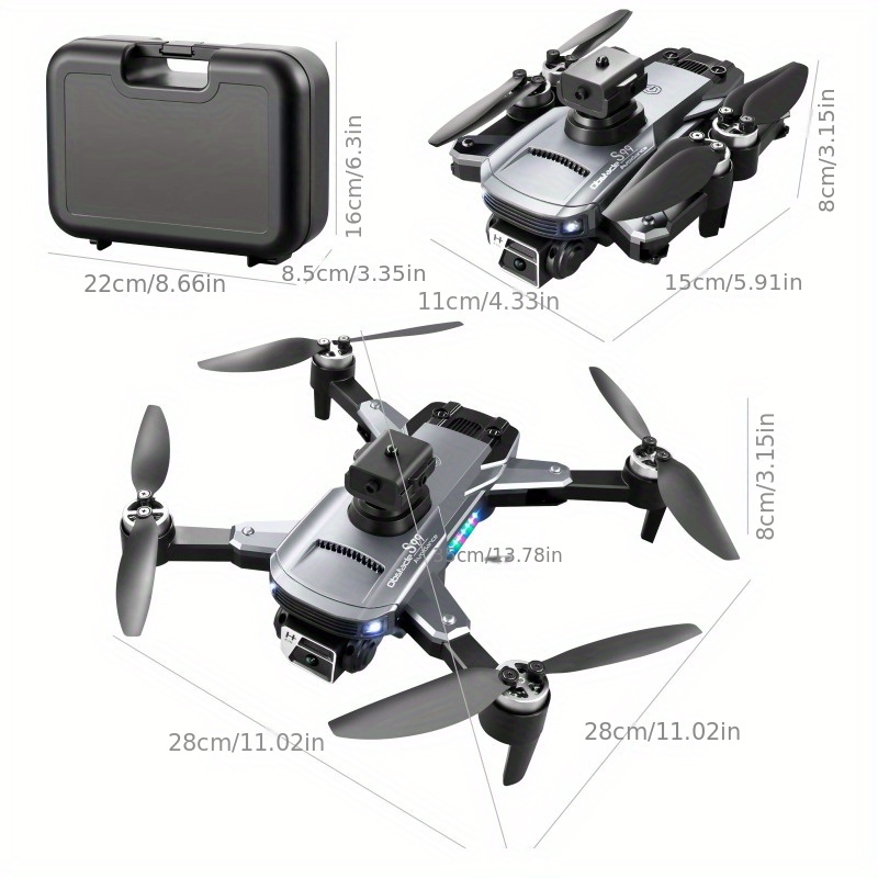 s99 5g gps drone hd real time aerial photography obstacle avoidance quadrotor helicopter rc distance 100m uav details 22