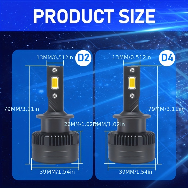 Newest Design High power Super Bright D1s D2s D3s D4s D5s - Temu