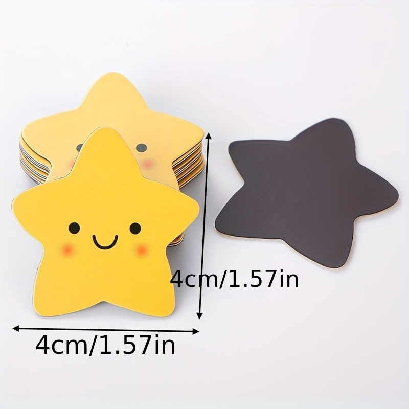 Image of Face Fridge Magnets, 20pcs Set, 4x4cm - Cute Magnets In Multiple Colors, Suitable For Fridge/whiteboard/decoration, Your Mood