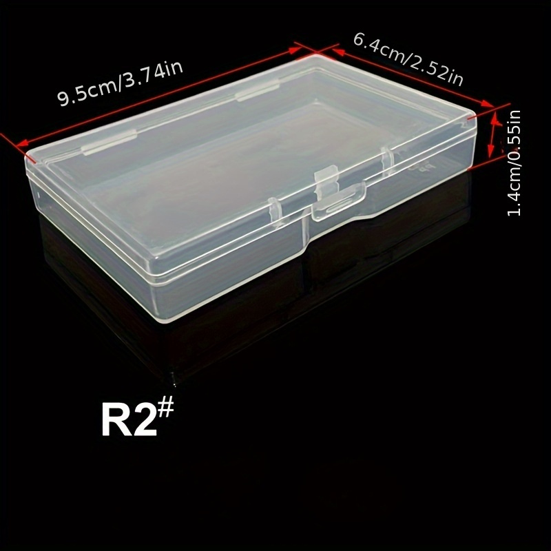 Rectangular Clear Plastic Storage Container: Perfect Beads - Temu