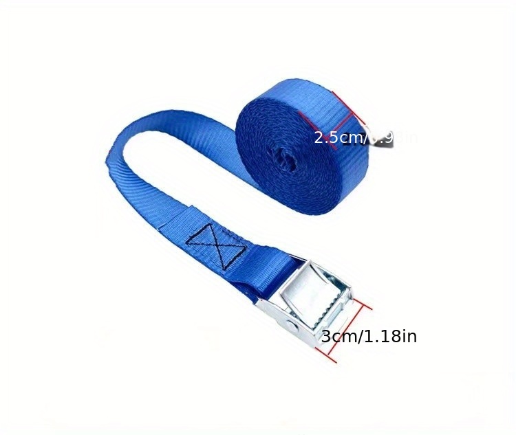 Thickened Ratchet Tensioning Strap Cargo Binding Strap Car - Temu Canada