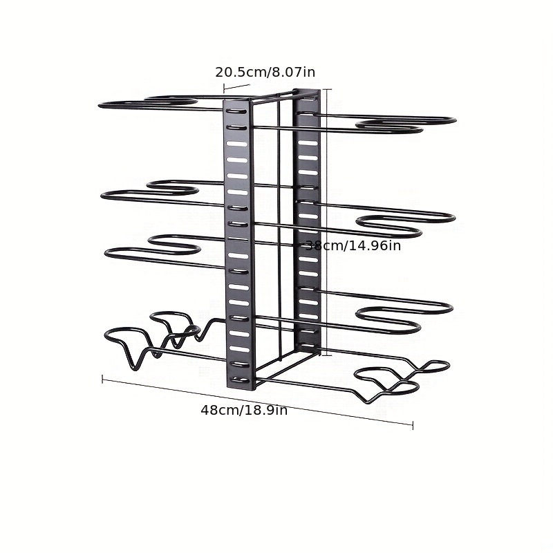 1pc Topfregal organisatoren Mehrschichtige Topf Pfannen - Temu Austria