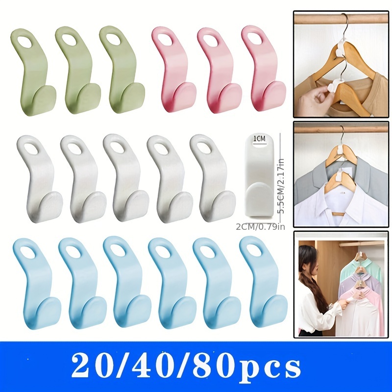 Wardrobe Clothes Hanger Connector Hanger Connection Hook - Temu